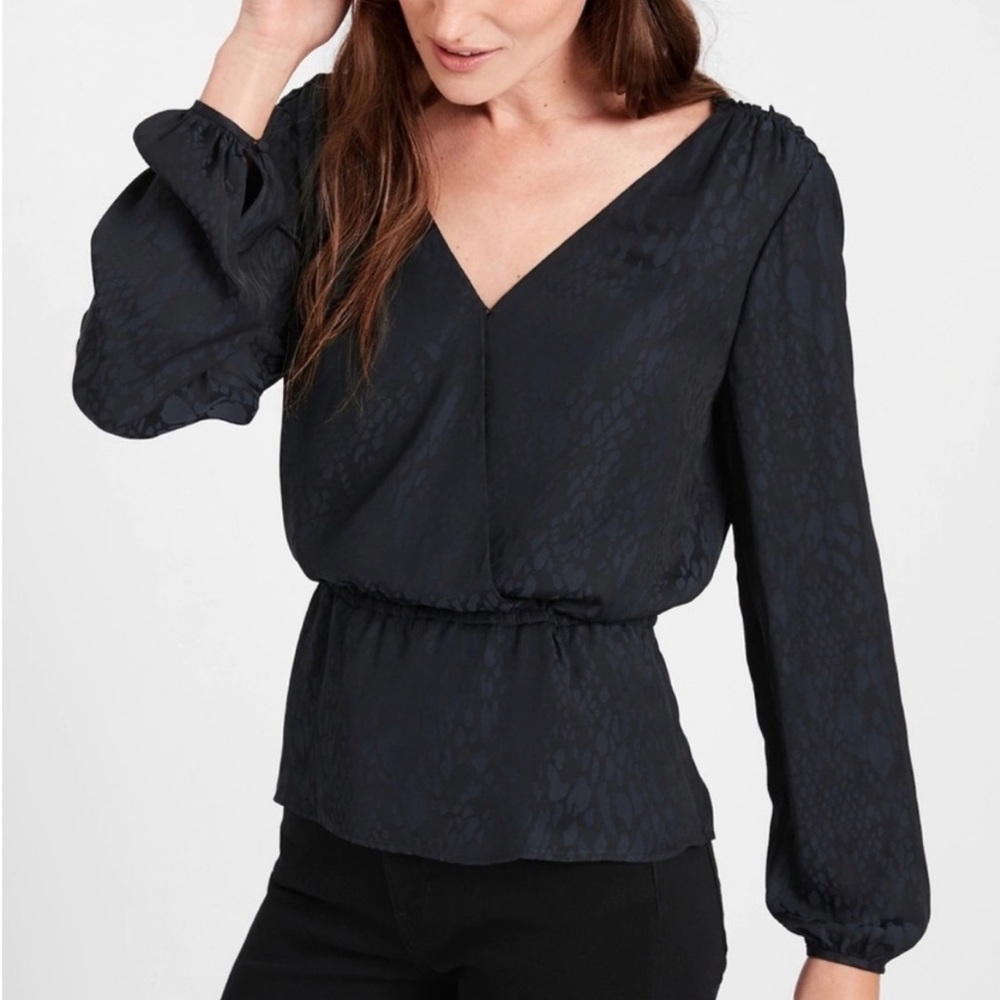 Silky Banana Republic Blouse NWT